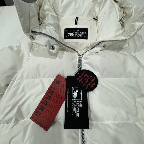 The Recycled Planet Women's Down Jacket, Size L - Picture 10 of 17